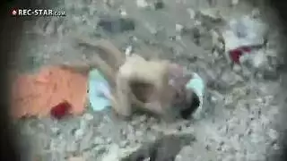 أمي شاطئ بحر ساونا