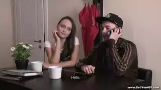 ديوث علي مراته الحامل تتناك قدامه بالقوة مترجم