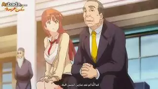 لص دخل إلى البيت كارتون هنتاي انمي رجل عجوز